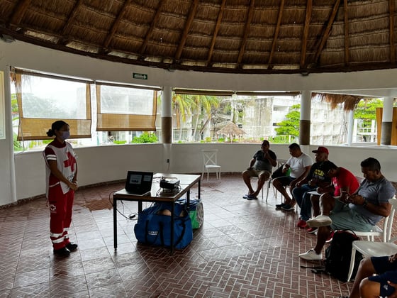 Red Cross Course at Cancun Sailing