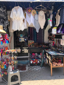 Tienda de souvenirs en Isla Mujeres