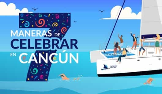 7 Ideas para celebraciones en Cancún