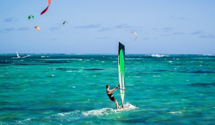 Windsurf in Cancun