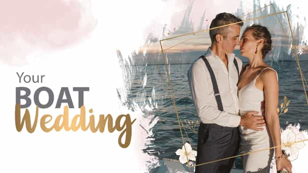 Plan your wedding in Cancun aboard a boat 💒