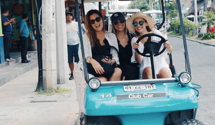 golf cart isla mujeres