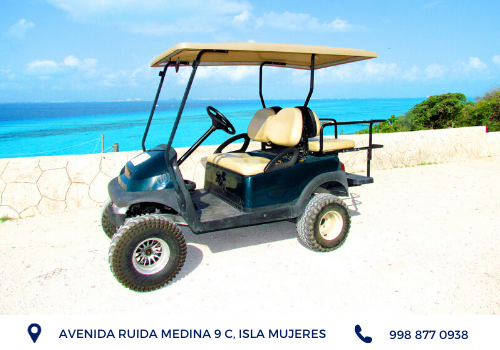 Cuánto cuesta rentar un carrito de golf en Isla Mujeres?