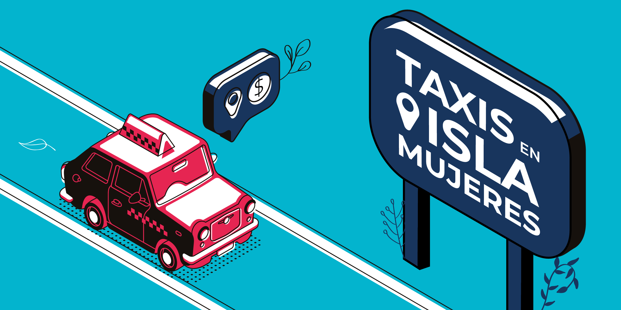 Taxi en Isla Mujeres