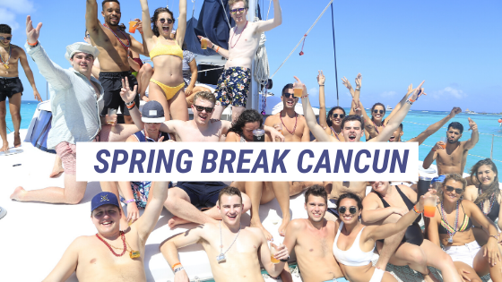 Spring Break Catamaran Cancun Party 