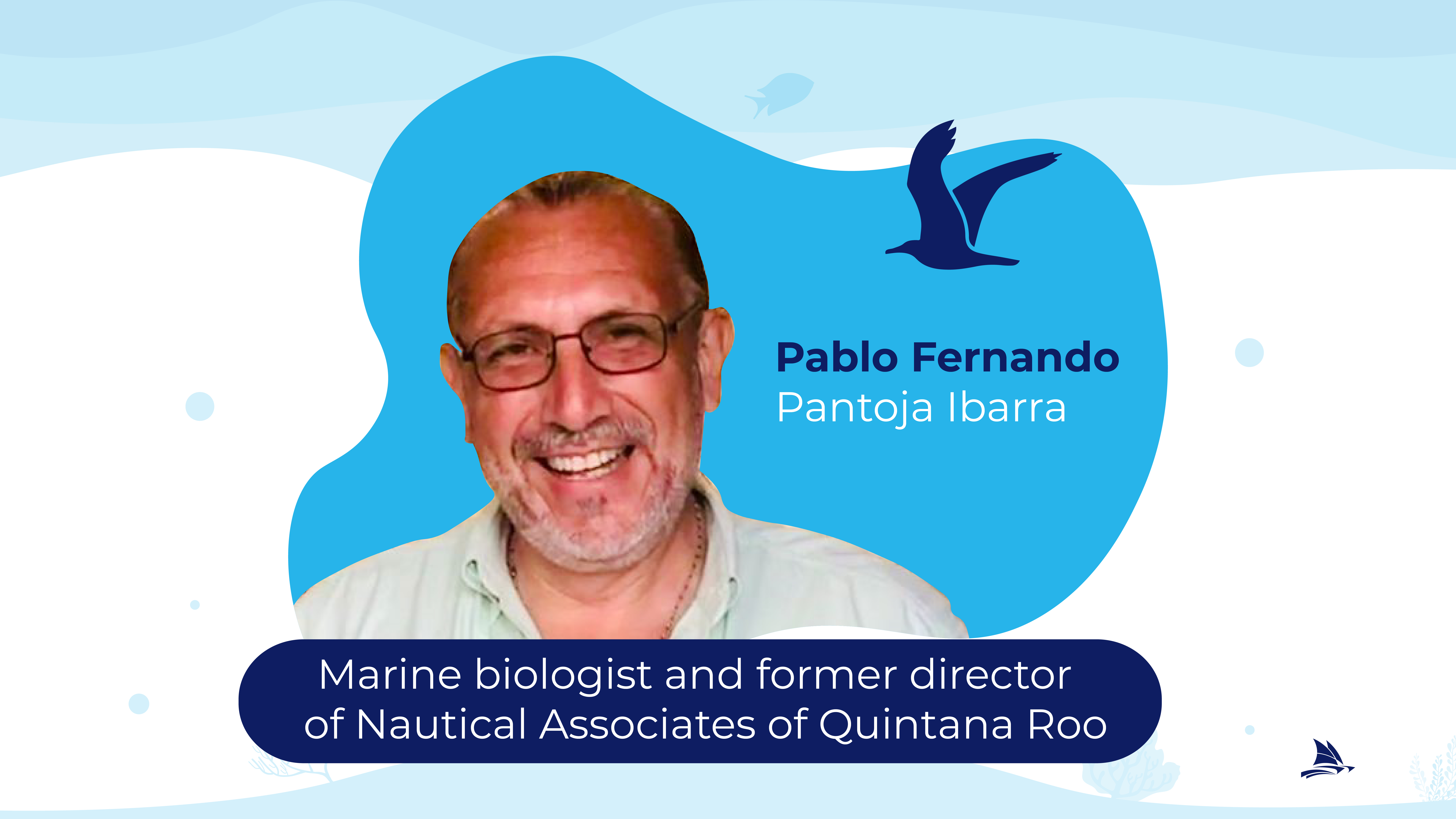 Pablo Pantoja, biólogo marinho e ex-diretor da ANQR